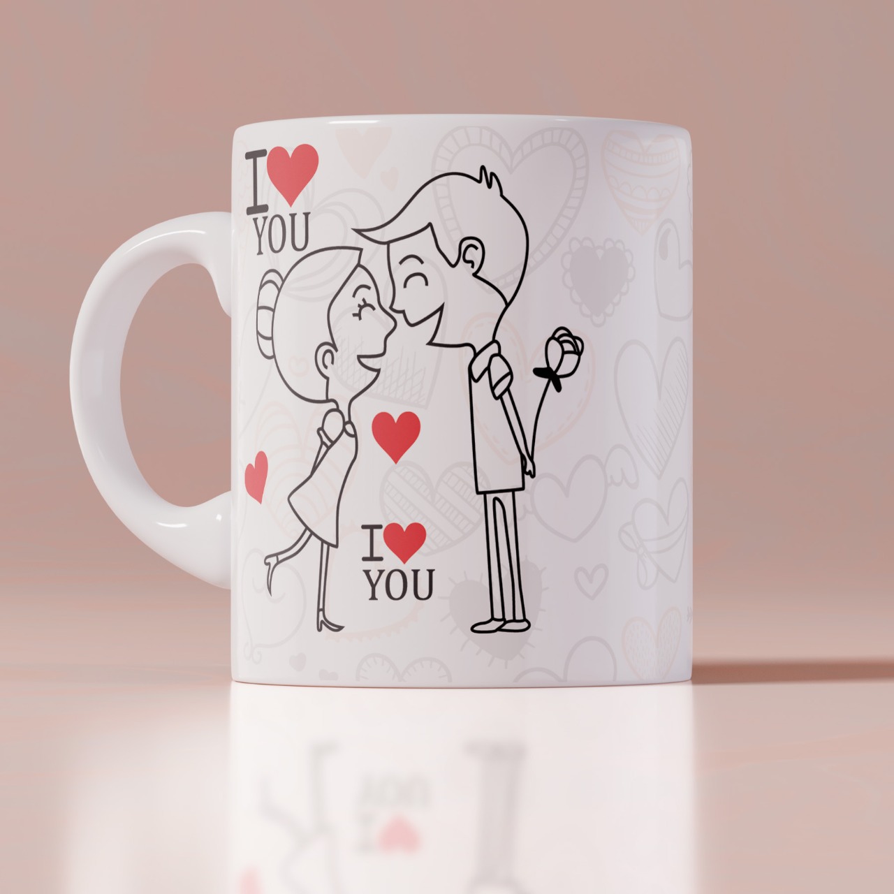 I love you persalizod Mug